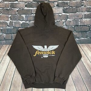 Fenwick Fishing Rod Pole Graphic Pullover Hoodie Sweatshirt Men’s Size Medium